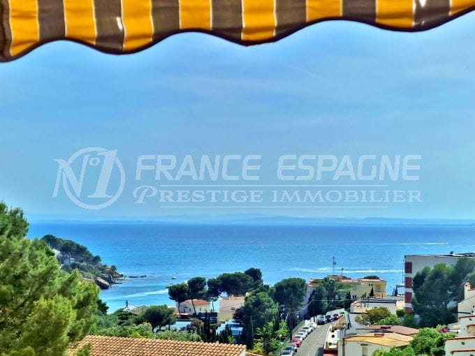 appartement a vendre rosas, 3 pièces vue mer 63 m², vue mer depuis terrasse