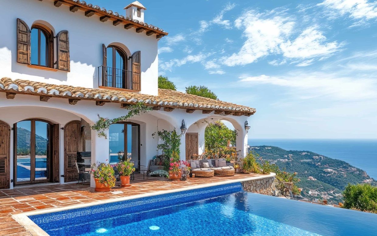 Photo d'une villa sur la Costa Brava